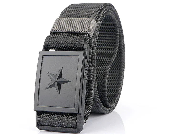 herren-canvas-gurtel-mit-magnetverschluss-robuster-stoffgurtel-mit-stern-design-gurtel-jlr-design-6 - JLR Design