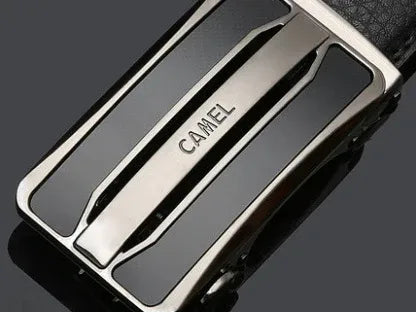 herren-ledergurtel-in-camel-mit-automatik-schnalle-hochwertiges-rindsleder-gepragt-gurtel-jlr-design-2 - JLR Design