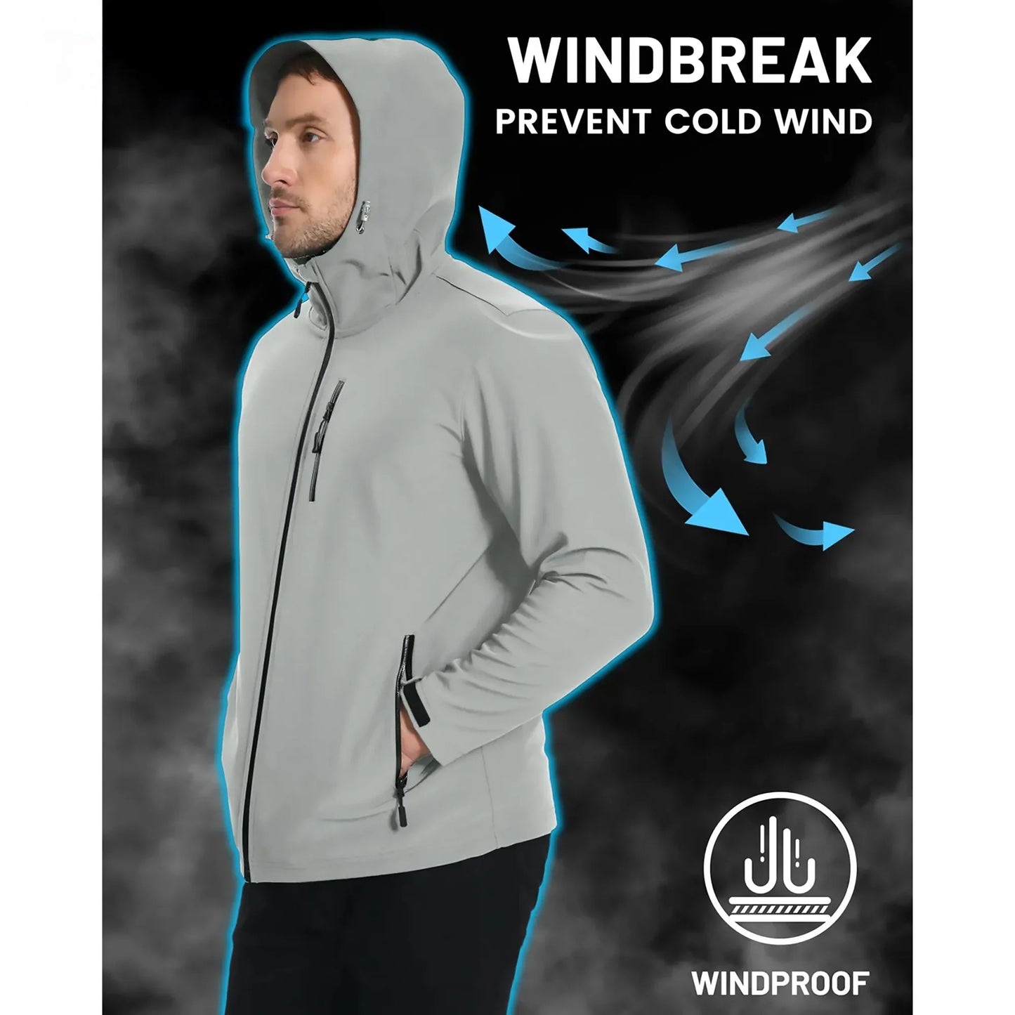 herren-softshell-jacke-mit-fleece-futter-wasserfest-and-winddicht-bomberjacke-jlr-design-2 - JLR Design