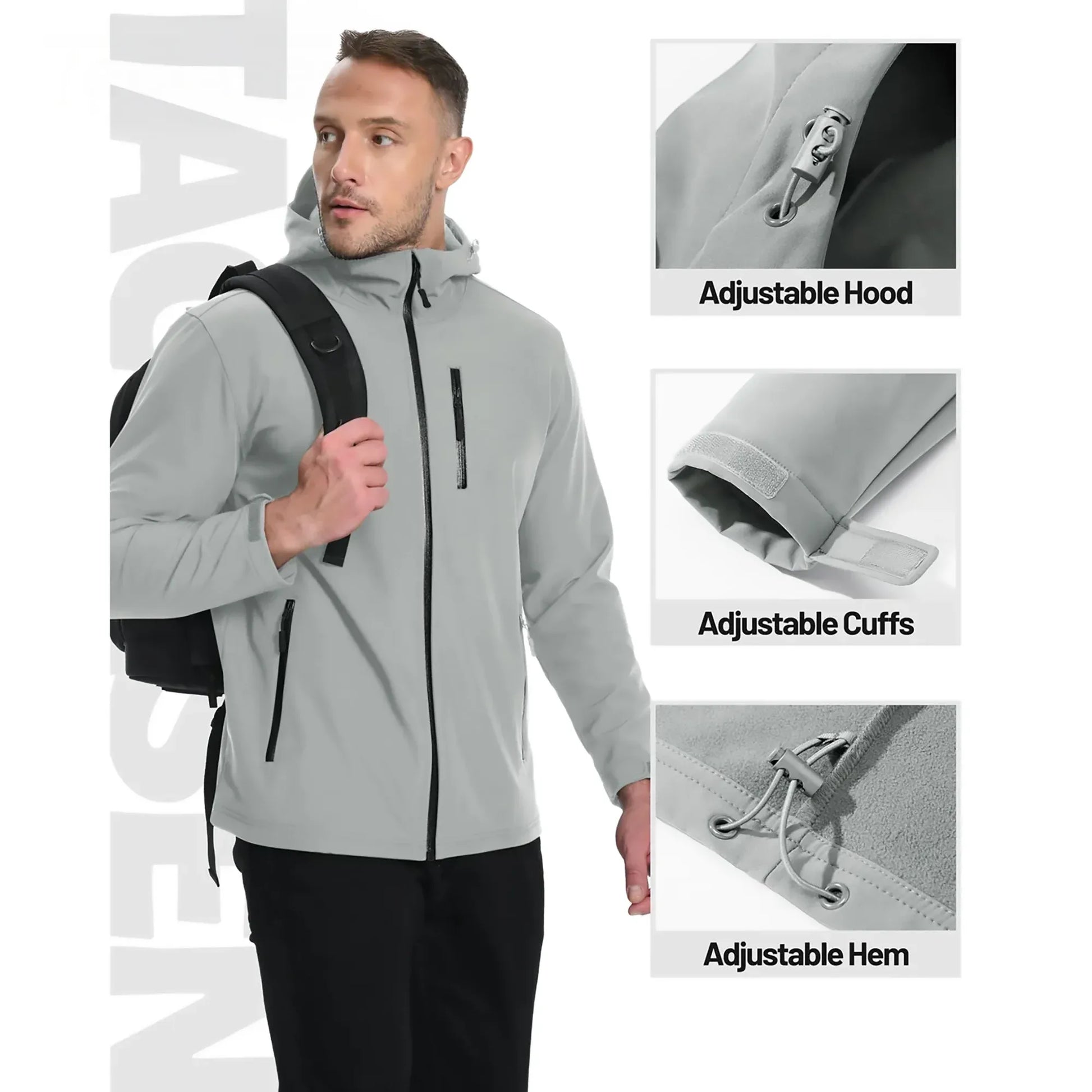 herren-softshell-jacke-mit-fleece-futter-wasserfest-and-winddicht-bomberjacke-jlr-design-5 - JLR Design