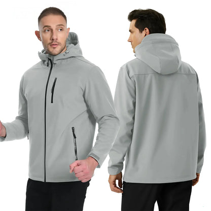 herren-softshell-jacke-mit-fleece-futter-wasserfest-and-winddicht-bomberjacke-jlr-design-6 - JLR Design