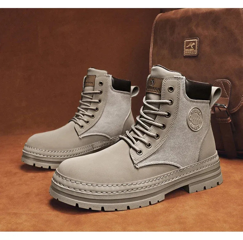 herren-stiefel-aus-echtleder-robuste-chelsea-boots-mit-schnurung-and-rutschfester-gummisohle-stiefel-jlr-design-11 - JLR Design