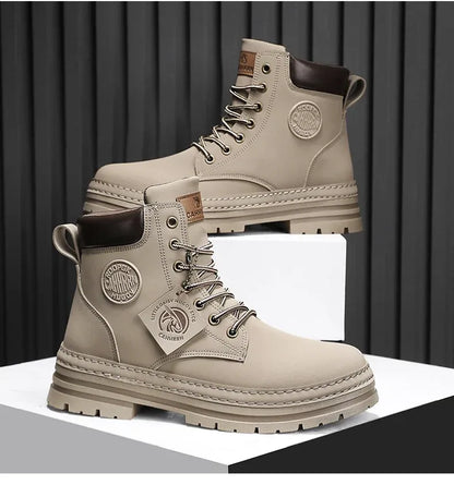 herren-stiefel-aus-echtleder-robuste-chelsea-boots-mit-schnurung-and-rutschfester-gummisohle-stiefel-jlr-design-9 - JLR Design