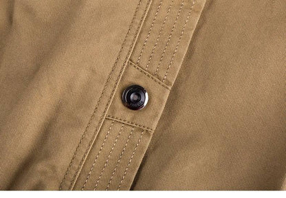 herren-vintage-bomberjacke-mit-stehkragen-stylische-ubergangsjacke-mit-7-taschen-bomberjacke-jlr-design-11 - JLR Design