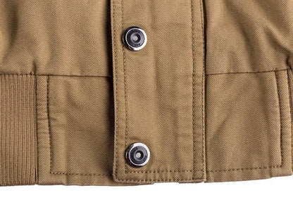 herren-vintage-bomberjacke-mit-stehkragen-stylische-ubergangsjacke-mit-7-taschen-bomberjacke-jlr-design-12 - JLR Design