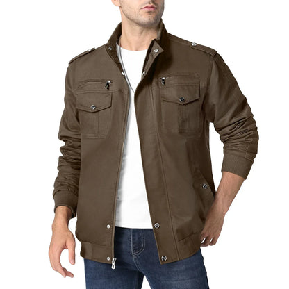 herren-vintage-bomberjacke-mit-stehkragen-stylische-ubergangsjacke-mit-7-taschen-bomberjacke-jlr-design-18 - JLR Design