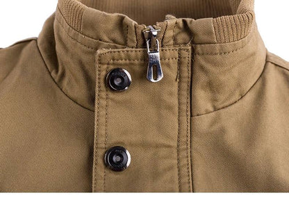 herren-vintage-bomberjacke-mit-stehkragen-stylische-ubergangsjacke-mit-7-taschen-bomberjacke-jlr-design-7 - JLR Design