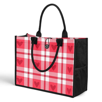 herzchen-canvas-shopper-tasche-einkaufstasche-jlr-design-2 - JLR Design