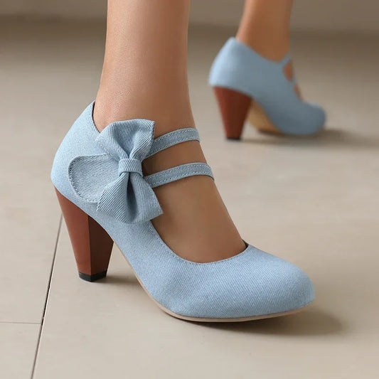 high-heels-mit-schleife-im-jeanslook-high-heels-jlr-design-1 - JLR Design