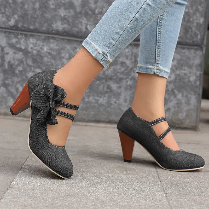 high-heels-mit-schleife-im-jeanslook-high-heels-jlr-design-3 - JLR Design
