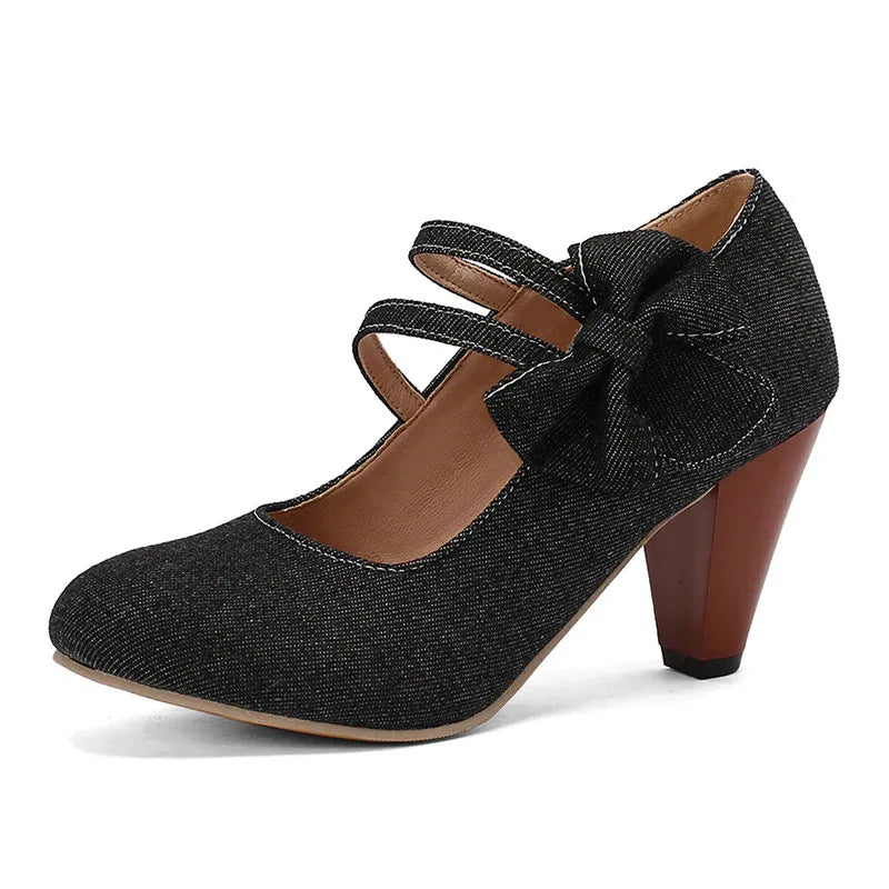 high-heels-mit-schleife-im-jeanslook-high-heels-jlr-design-5 - JLR Design