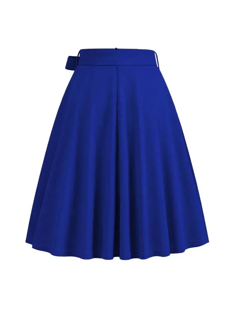 high-waist-bikini-skirt-or-eleganter-midi-rock-in-a-linie-mit-schleife-or-weicher-strickstoff-and-figurformende-passform-midi-rock-jlr-design-14 - JLR Design