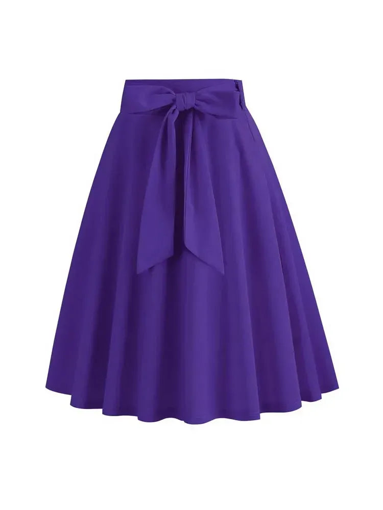 high-waist-bikini-skirt-or-eleganter-midi-rock-in-a-linie-mit-schleife-or-weicher-strickstoff-and-figurformende-passform-midi-rock-jlr-design-16 - JLR Design
