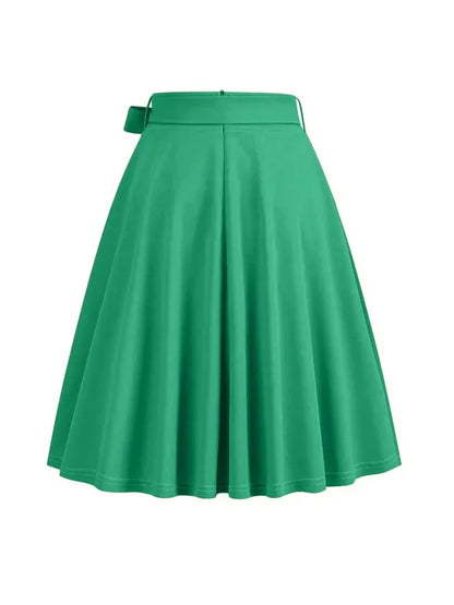 high-waist-bikini-skirt-or-eleganter-midi-rock-in-a-linie-mit-schleife-or-weicher-strickstoff-and-figurformende-passform-midi-rock-jlr-design-17 - JLR Design