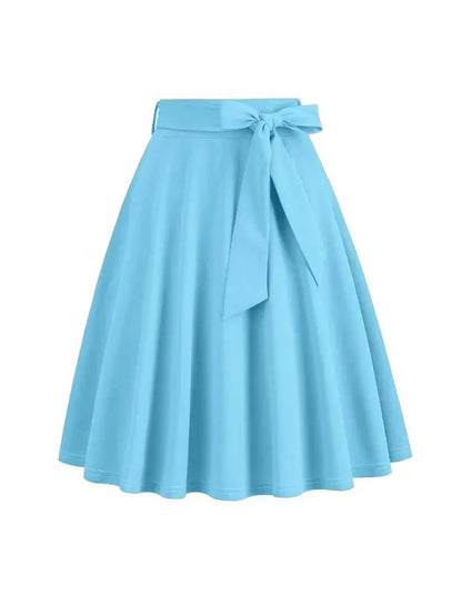 high-waist-bikini-skirt-or-eleganter-midi-rock-in-a-linie-mit-schleife-or-weicher-strickstoff-and-figurformende-passform-midi-rock-jlr-design-9 - JLR Design