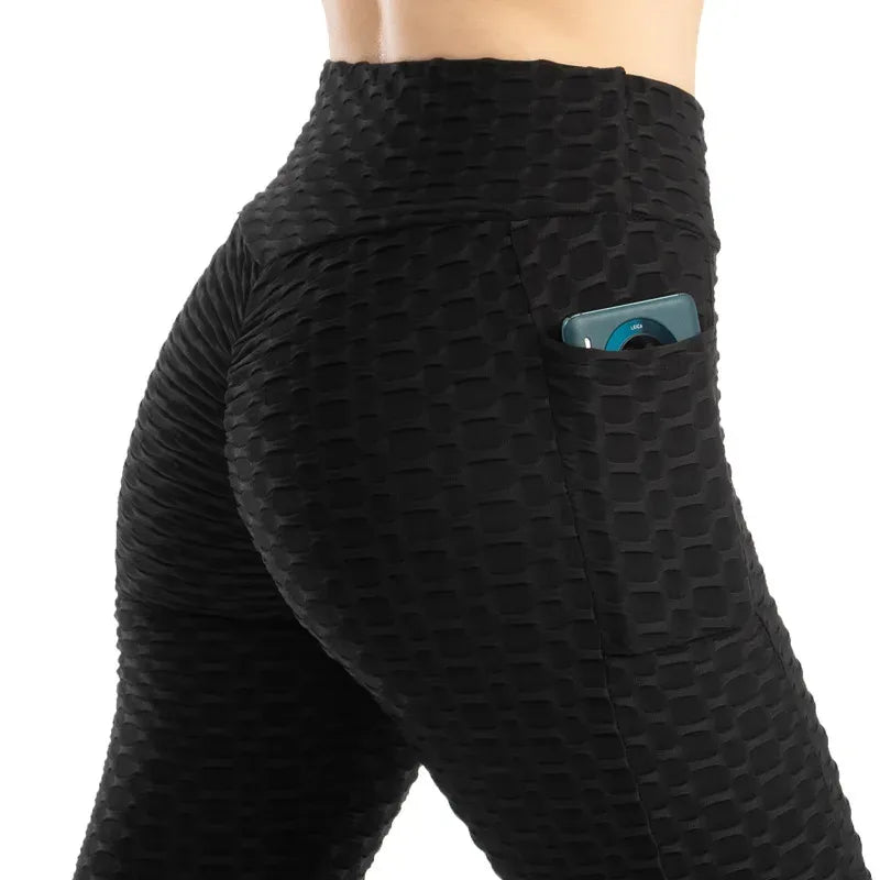 high-waist-leggings-mit-waben-design-leggings-jlr-design-13 - JLR Design