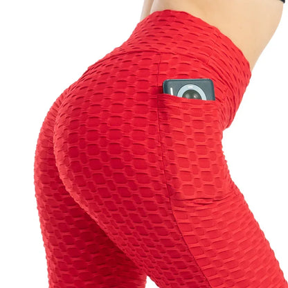 high-waist-leggings-mit-waben-design-leggings-jlr-design-16 - JLR Design