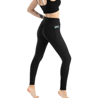 high-waist-leggings-mit-waben-design-leggings-jlr-design-21 - JLR Design
