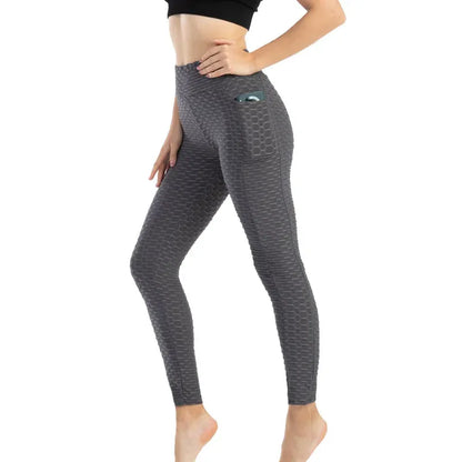 high-waist-leggings-mit-waben-design-leggings-jlr-design-24 - JLR Design