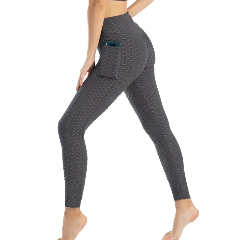 high-waist-leggings-mit-waben-design-leggings-jlr-design-25 - JLR Design