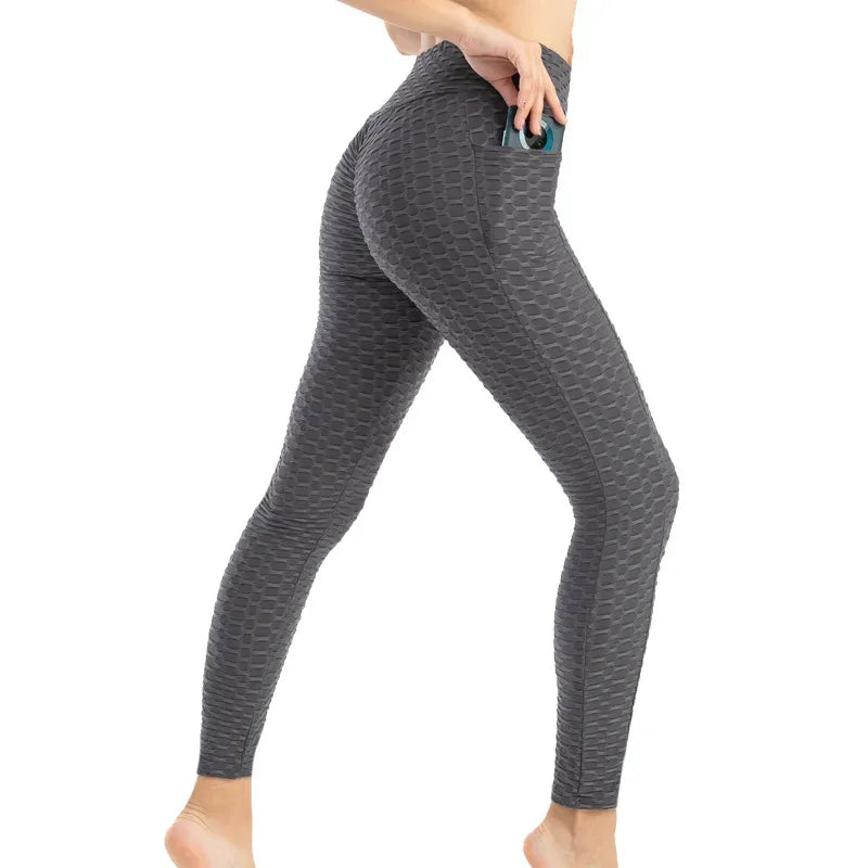 high-waist-leggings-mit-waben-design-leggings-jlr-design-30 - JLR Design