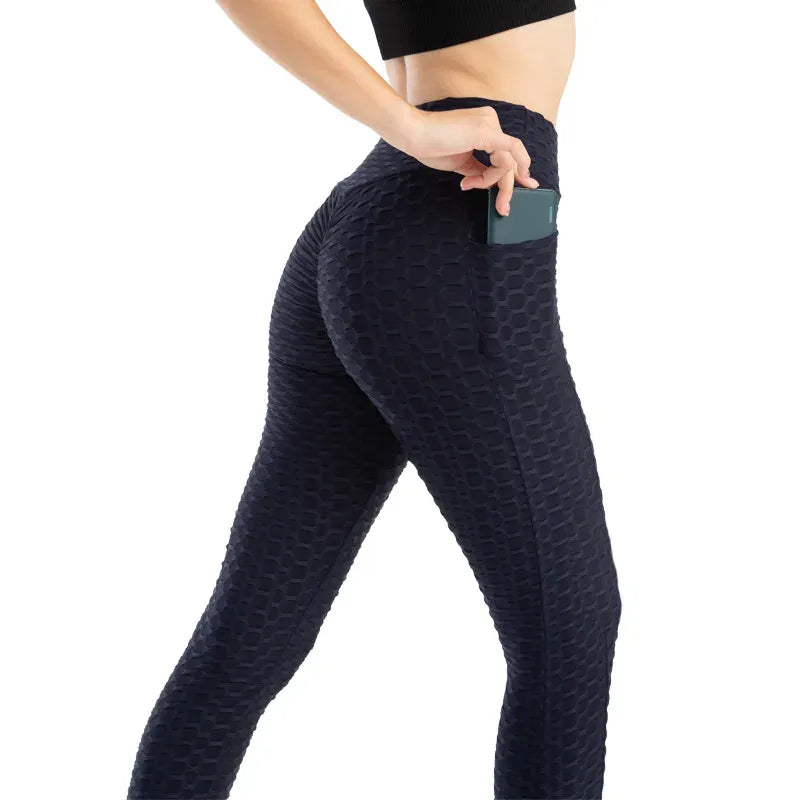 high-waist-leggings-mit-waben-design-leggings-jlr-design-34 - JLR Design