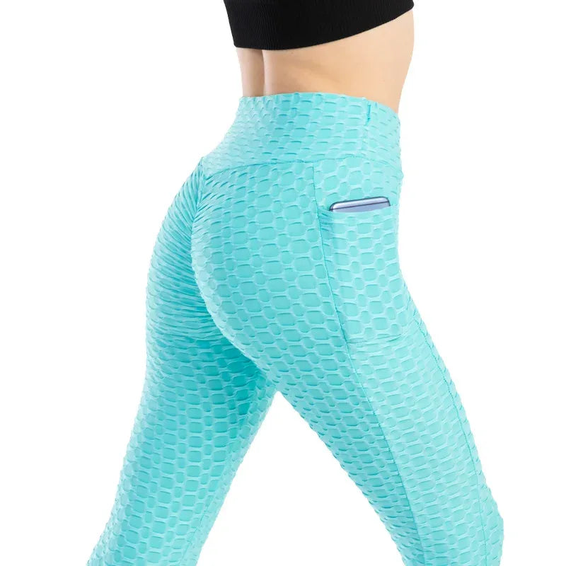 high-waist-leggings-mit-waben-design-leggings-jlr-design-43 - JLR Design