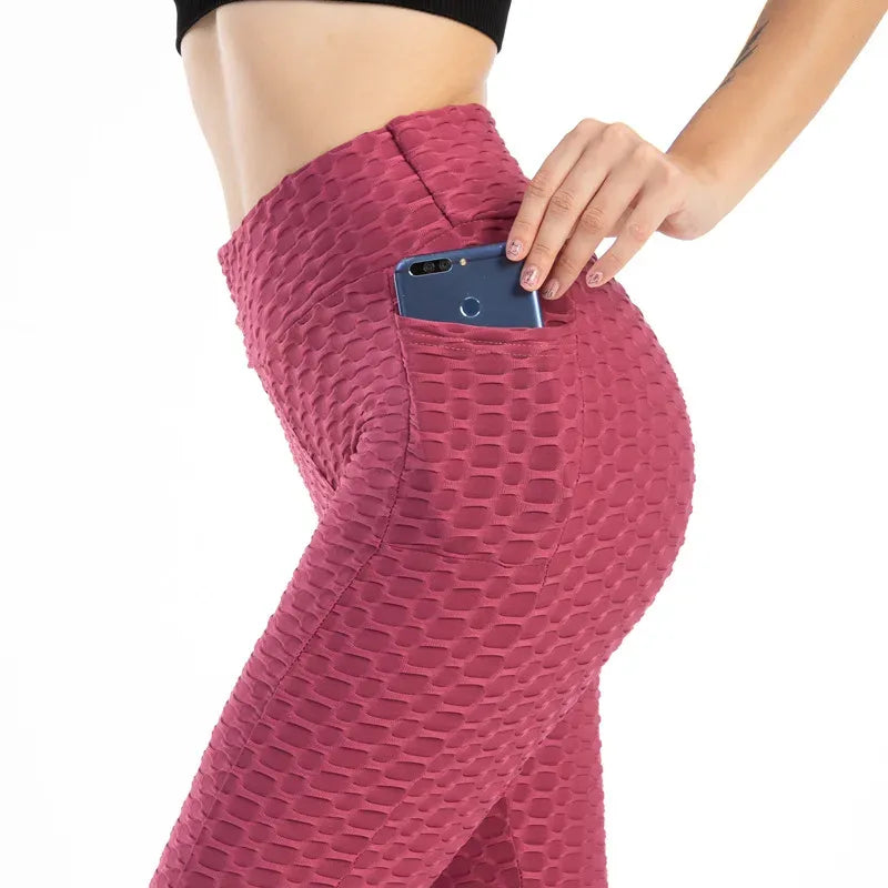 high-waist-leggings-mit-waben-design-leggings-jlr-design-49 - JLR Design
