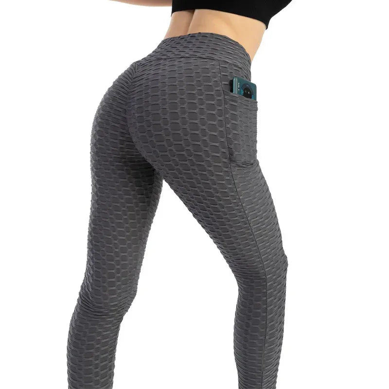 high-waist-leggings-mit-waben-design-leggings-jlr-design-9 - JLR Design