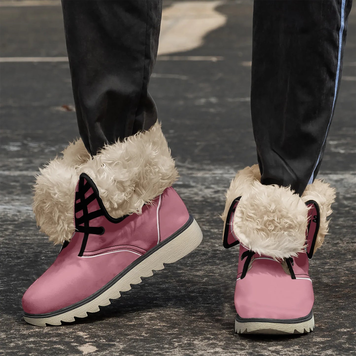 hippie-pink-chic-boots-mit-pluschfutter-boots-jlr-design-3 - JLR Design