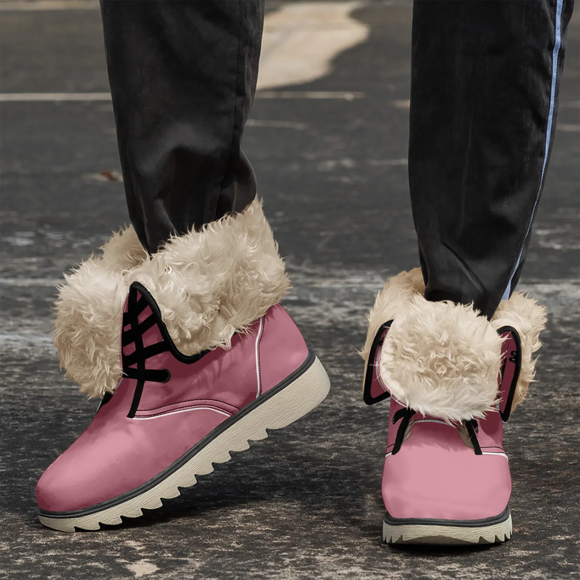 hippie-pink-chic-boots-mit-pluschfutter-boots-jlr-design-3 - JLR Design