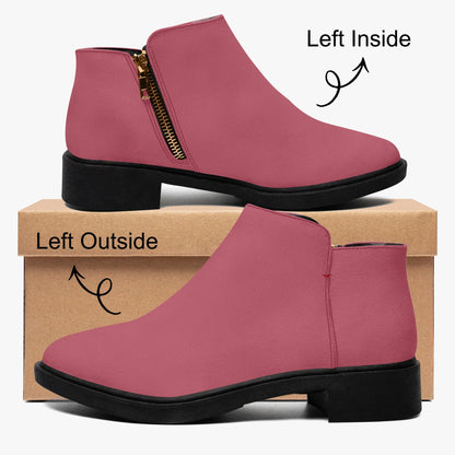 hippie-pink-elegante-reissverschluss-stiefeletten-stiefeletten-jlr-design-4 - JLR Design