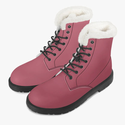 hippie-pink-faux-fur-leder-boots-boots-jlr-design-2 - JLR Design