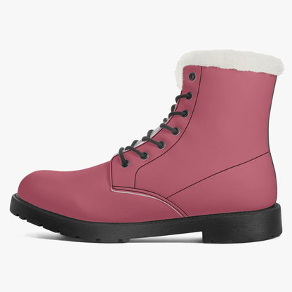 hippie-pink-faux-fur-leder-boots-boots-jlr-design-4 - JLR Design