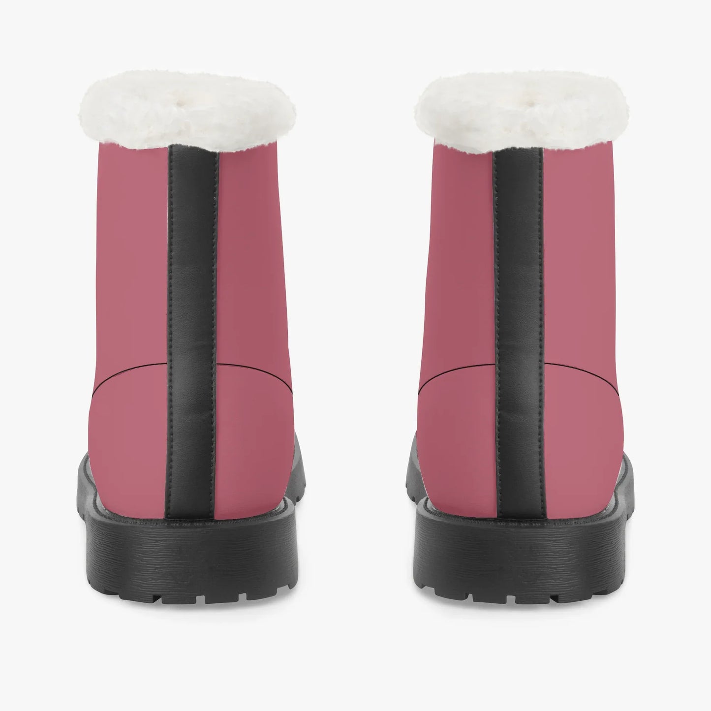 hippie-pink-faux-fur-leder-boots-boots-jlr-design-6 - JLR Design