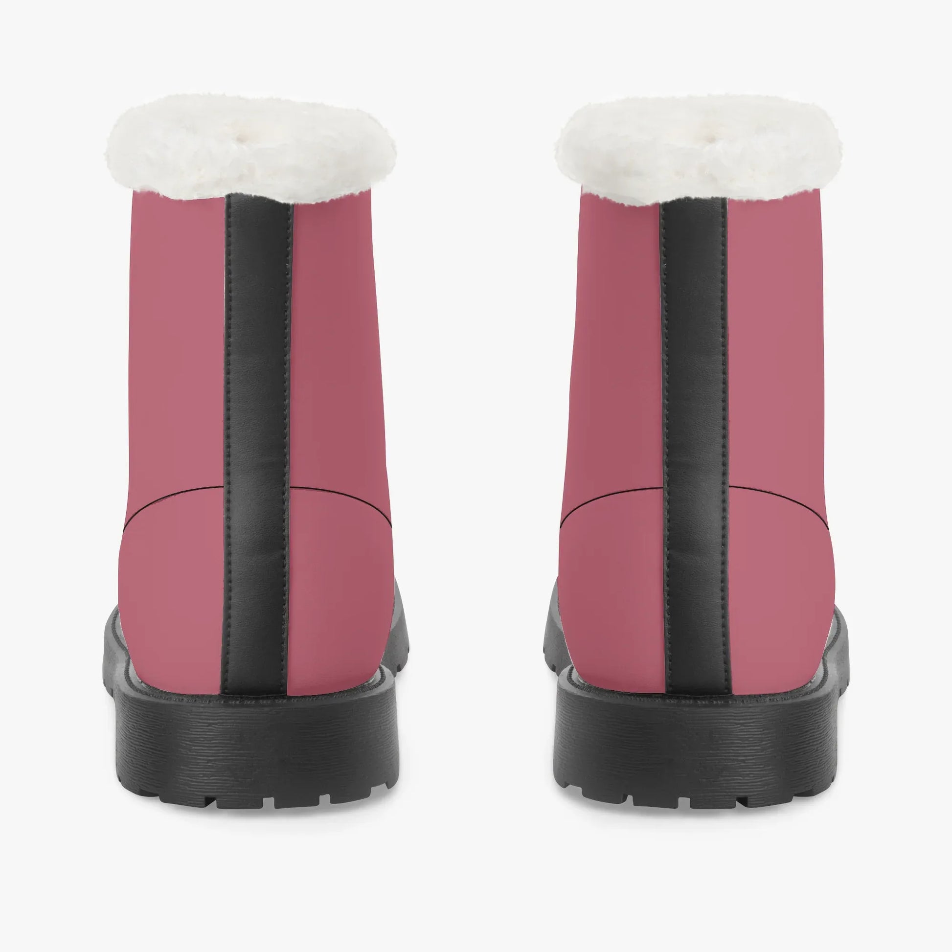 hippie-pink-faux-fur-leder-boots-boots-jlr-design-6 - JLR Design