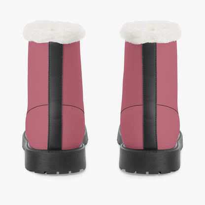 hippie-pink-faux-fur-leder-boots-boots-jlr-design-6 - JLR Design