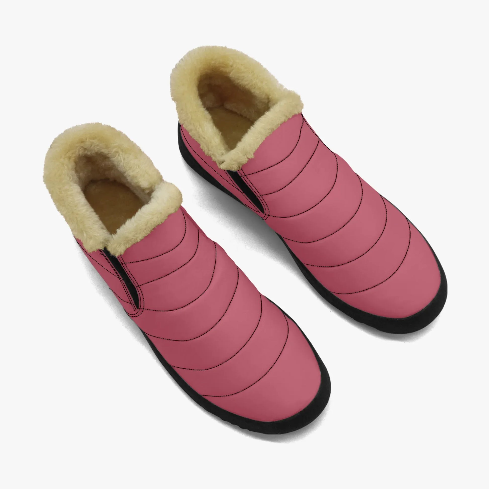hippie-pink-faux-fur-slipper-slipper-jlr-design-2 - JLR Design