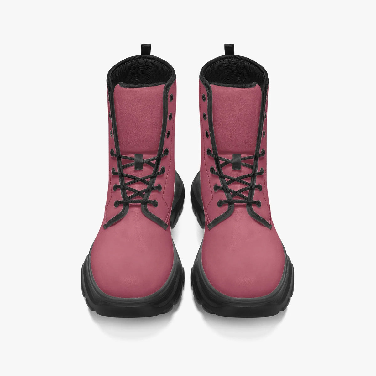 hippie-pink-leather-chunky-boots-boots-jlr-design-jlr-design-de-5 - JLR Design
