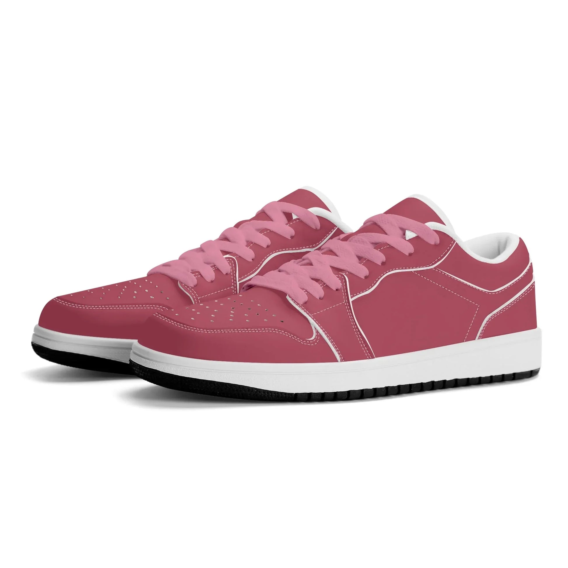 hippie-pink-low-top-leder-sneaker-fur-damen-sneaker-jlr-design-1 - JLR Design