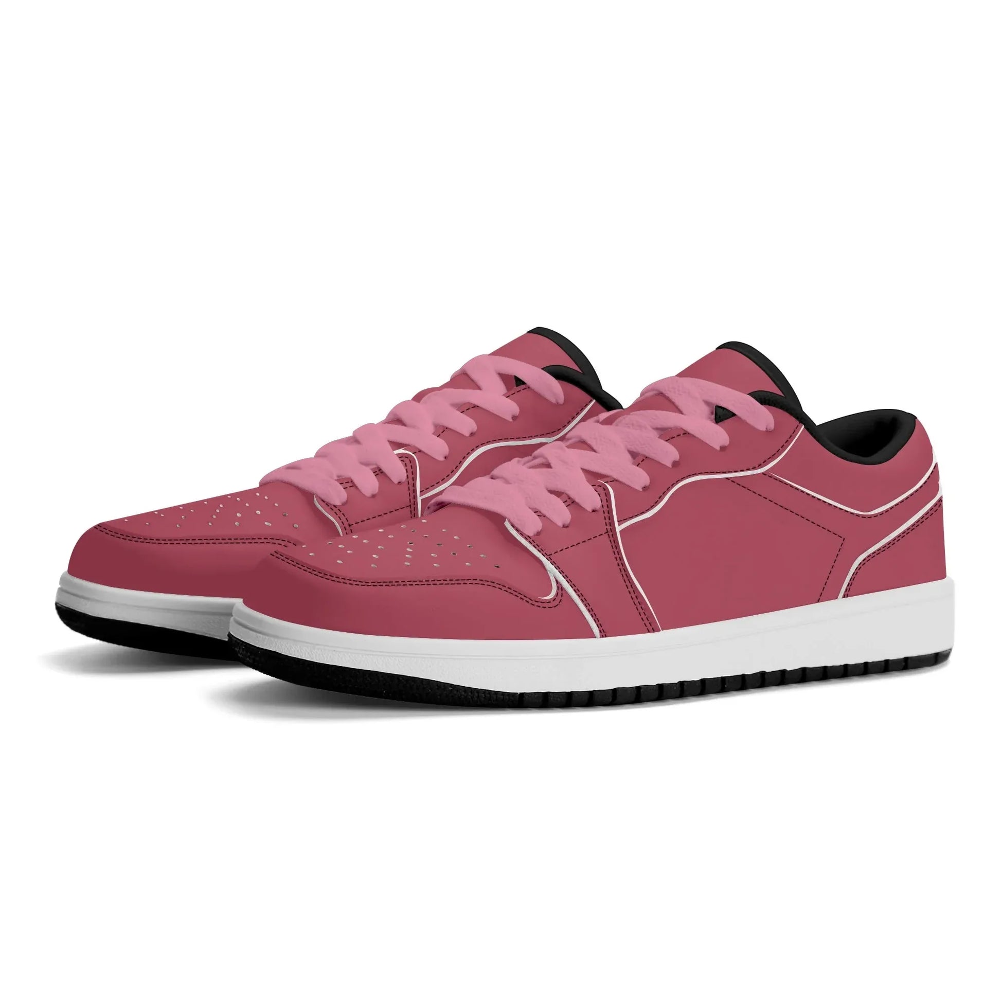 hippie-pink-low-top-leder-sneaker-fur-damen-sneaker-jlr-design-8 - JLR Design