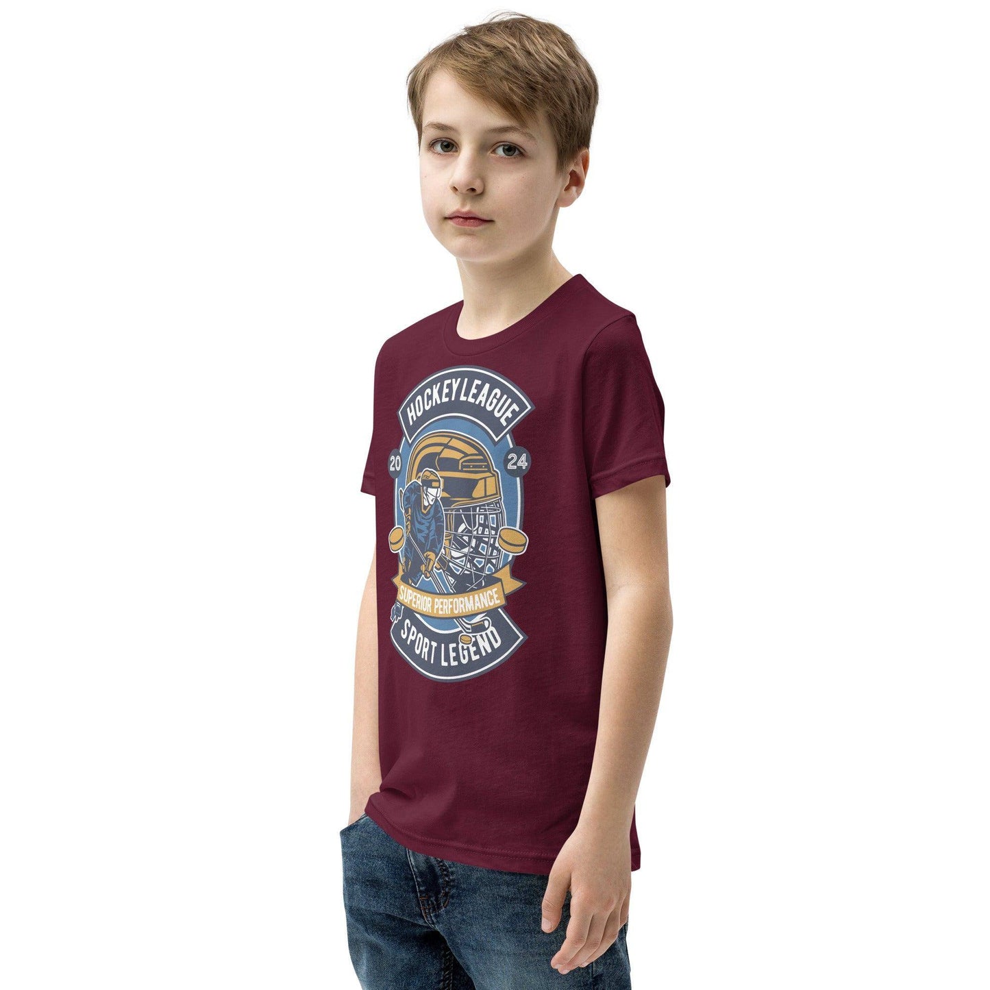 hockey-league-t-shirt-fur-jugendliche-t-shirt-jlr-design-10 - JLR Design