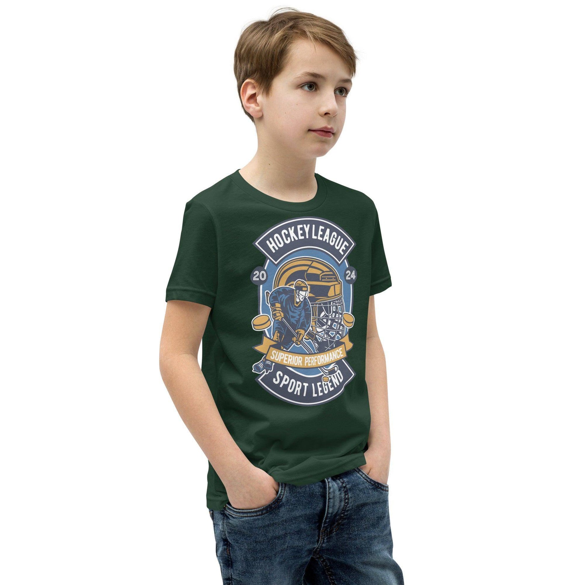 hockey-league-t-shirt-fur-jugendliche-t-shirt-jlr-design-12 - JLR Design
