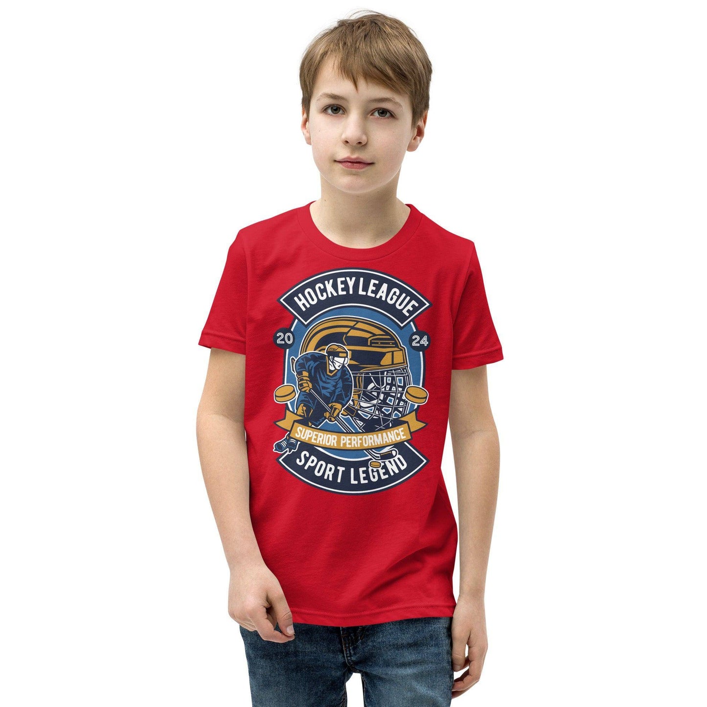 hockey-league-t-shirt-fur-jugendliche-t-shirt-jlr-design-14 - JLR Design