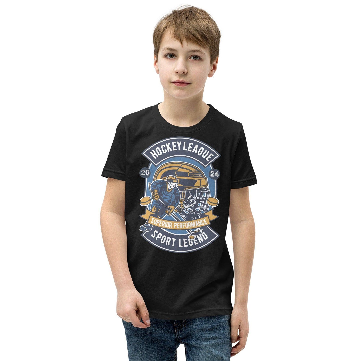 hockey-league-t-shirt-fur-jugendliche-t-shirt-jlr-design-2 - JLR Design