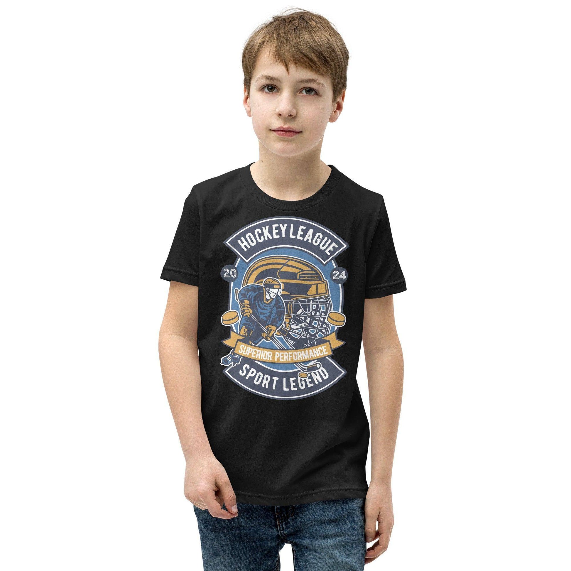 hockey-league-t-shirt-fur-jugendliche-t-shirt-jlr-design-2 - JLR Design