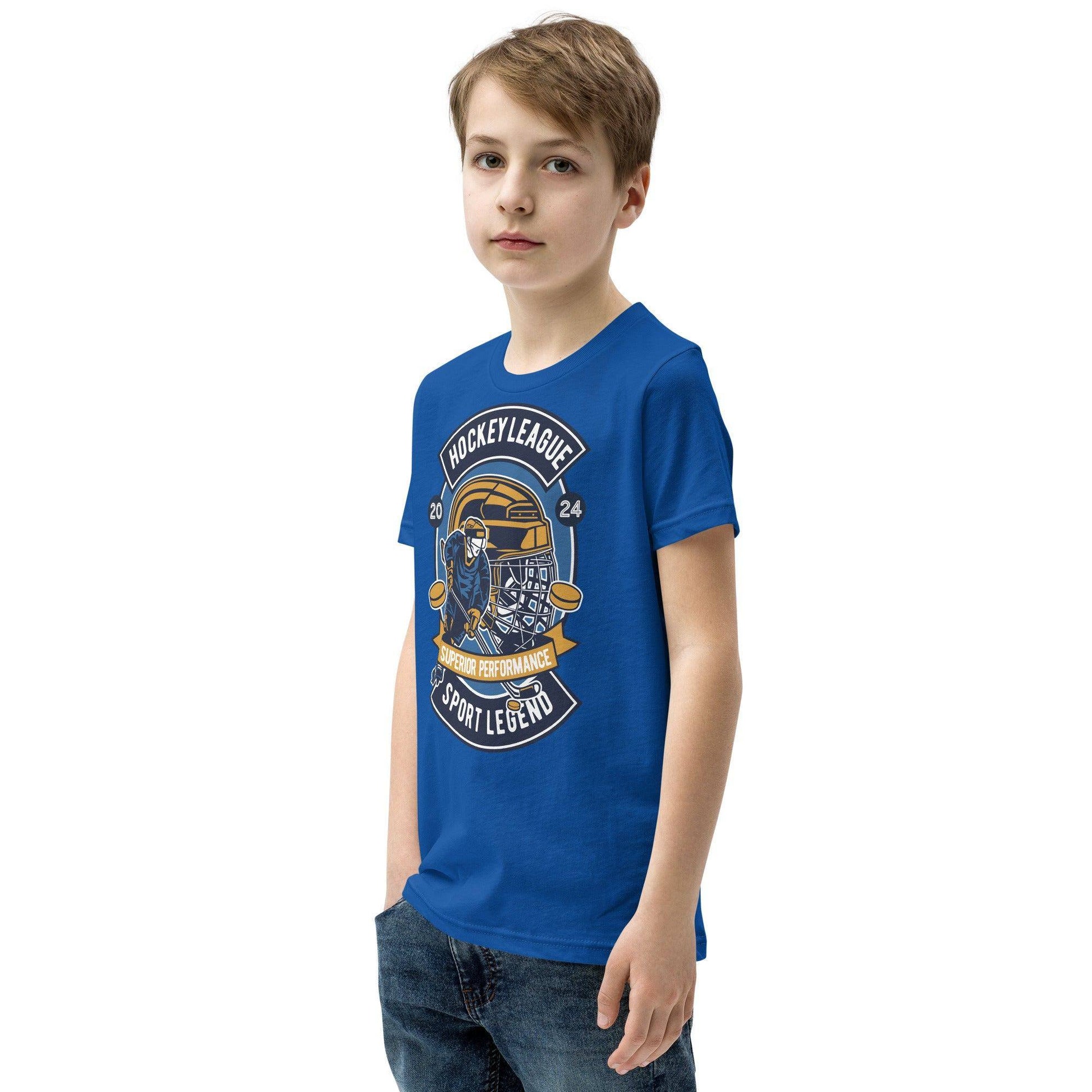 hockey-league-t-shirt-fur-jugendliche-t-shirt-jlr-design-21 - JLR Design