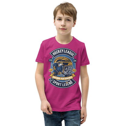 hockey-league-t-shirt-fur-jugendliche-t-shirt-jlr-design-22 - JLR Design