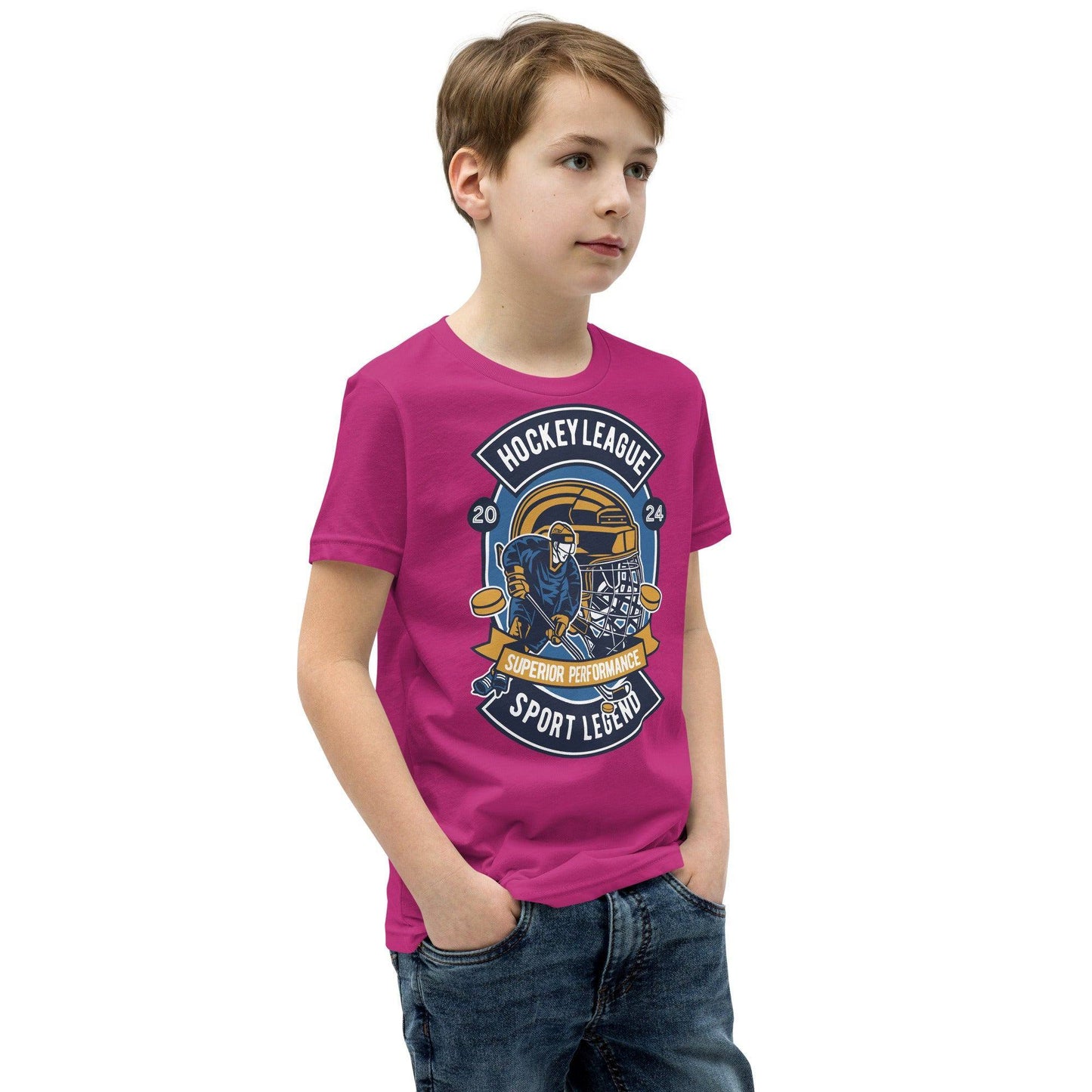hockey-league-t-shirt-fur-jugendliche-t-shirt-jlr-design-23 - JLR Design