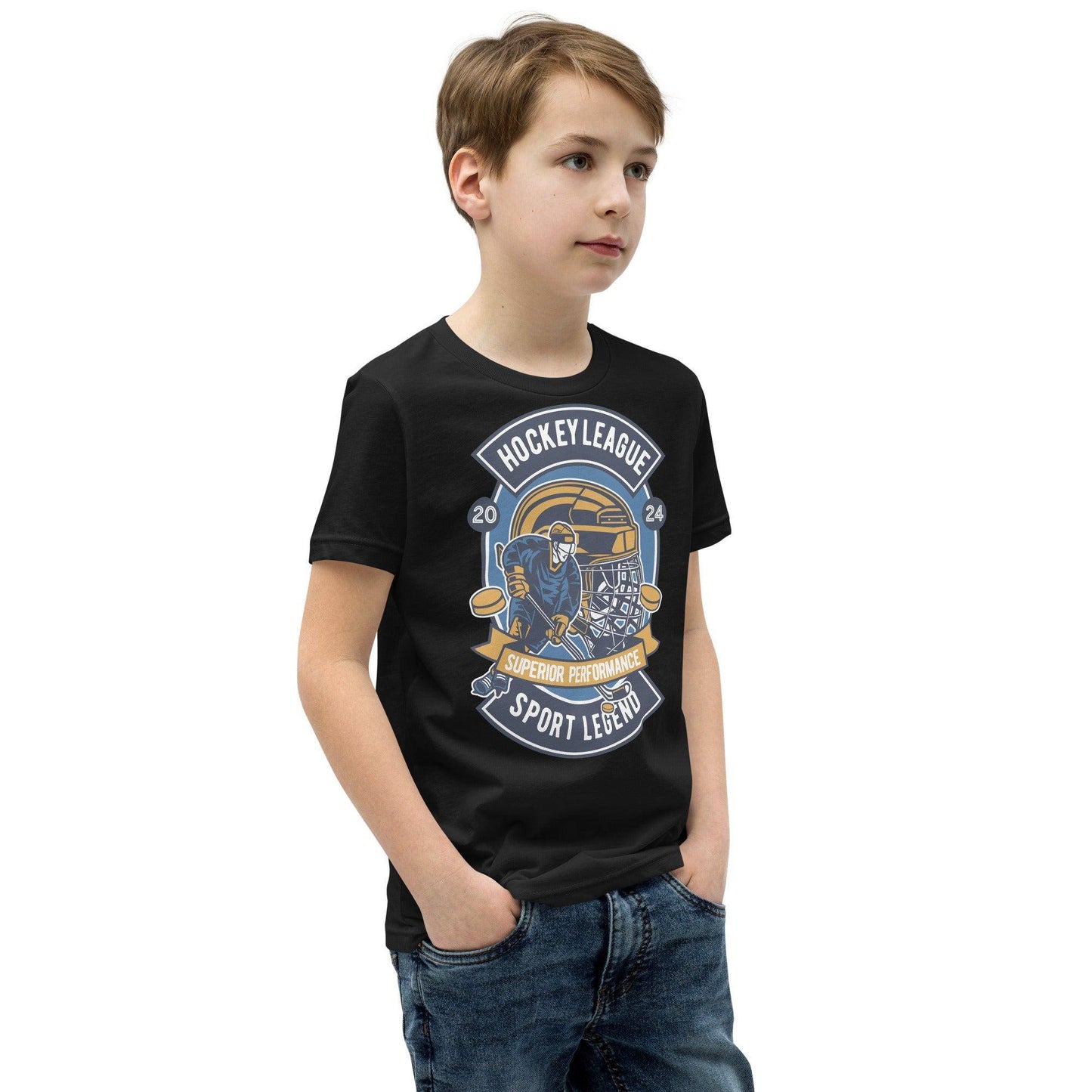 hockey-league-t-shirt-fur-jugendliche-t-shirt-jlr-design-3 - JLR Design